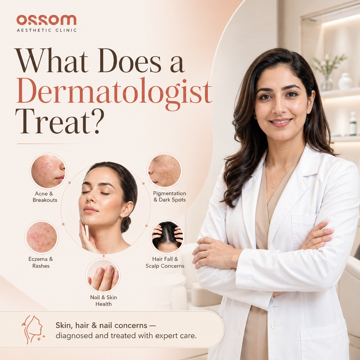 What does a dermatologist treat
